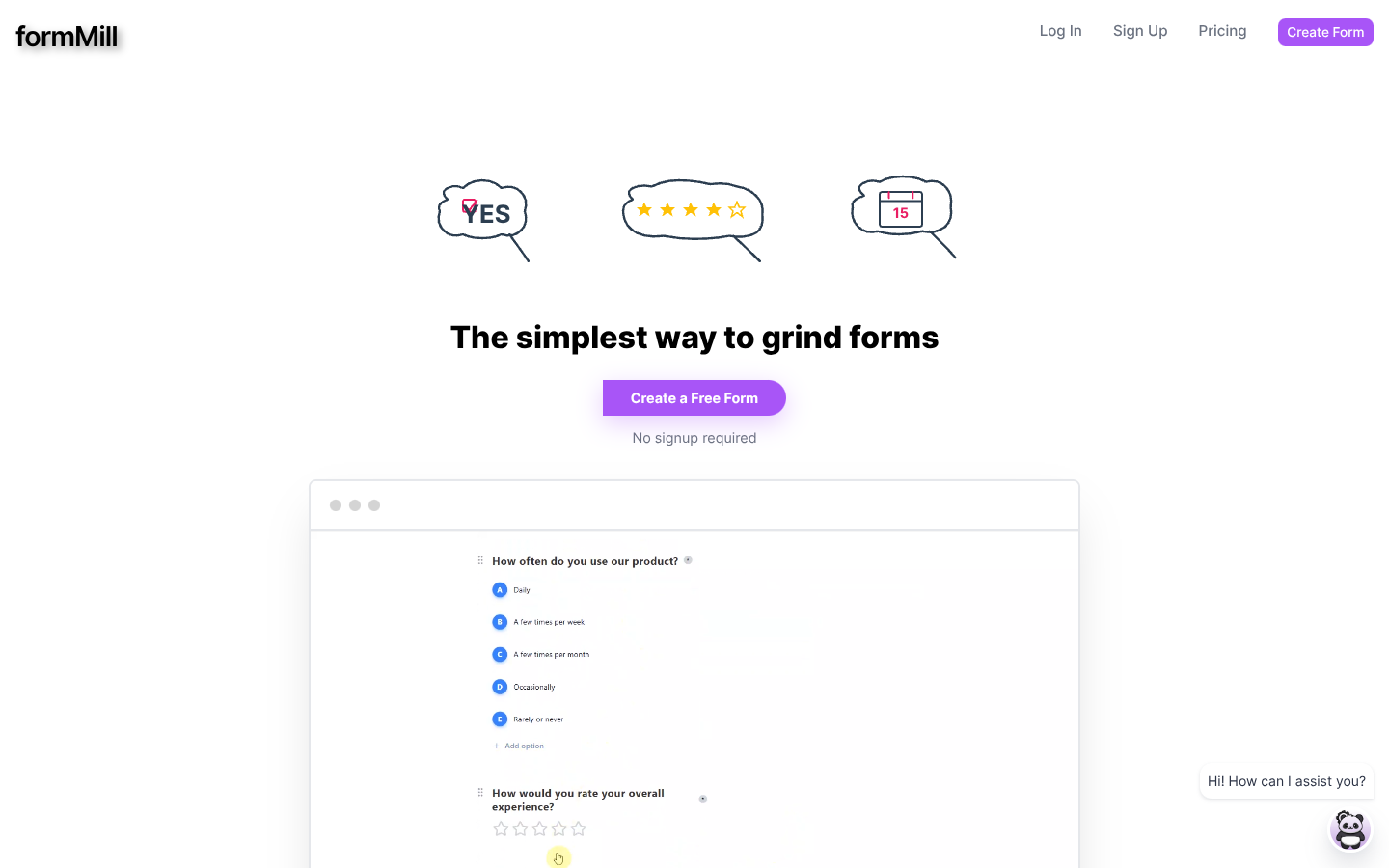 formmill.ink screenshot