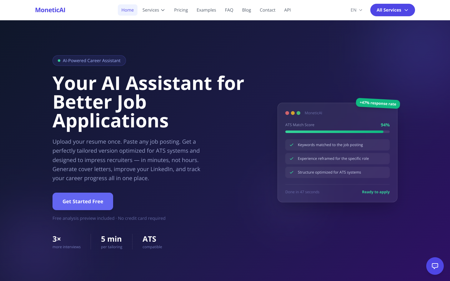 moneticai.com screenshot